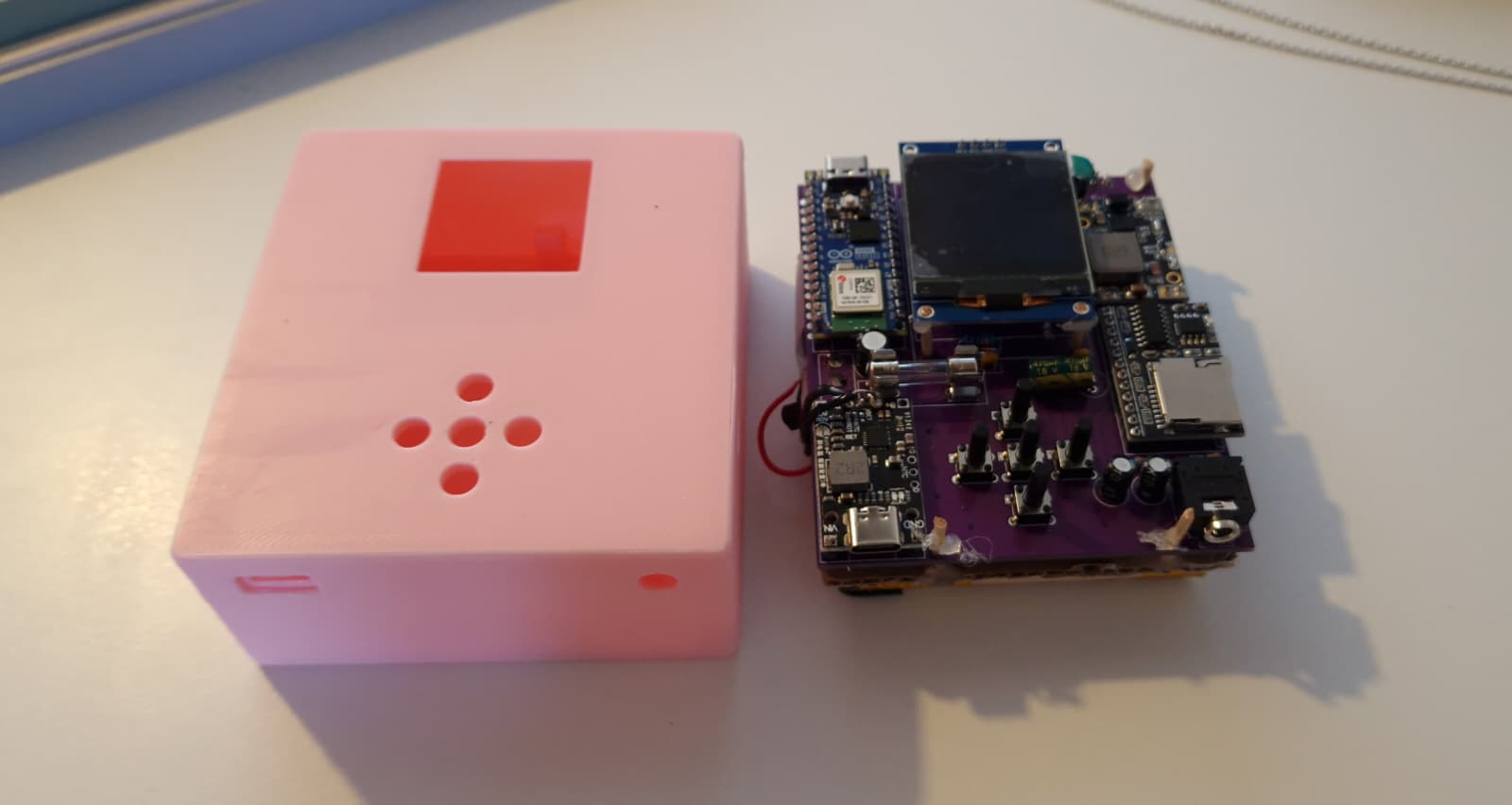 MP3 Player PCB und Case